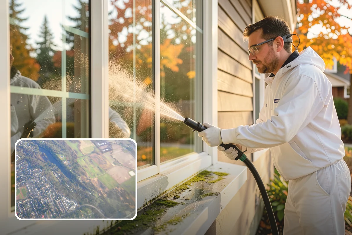 Pressure Washing Consultation in Algona, King County, WA - Matches methods to each surface safely