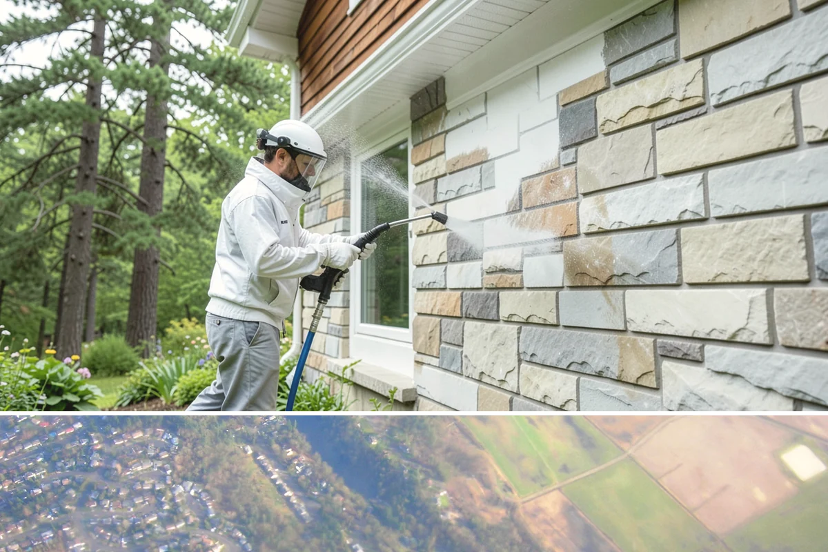 Pressure Washing Consultation in Algona, King County, WA - A consultation is worthwhile any time of year, and scheduling in late winter helps plan a full cleaning before spring growth...