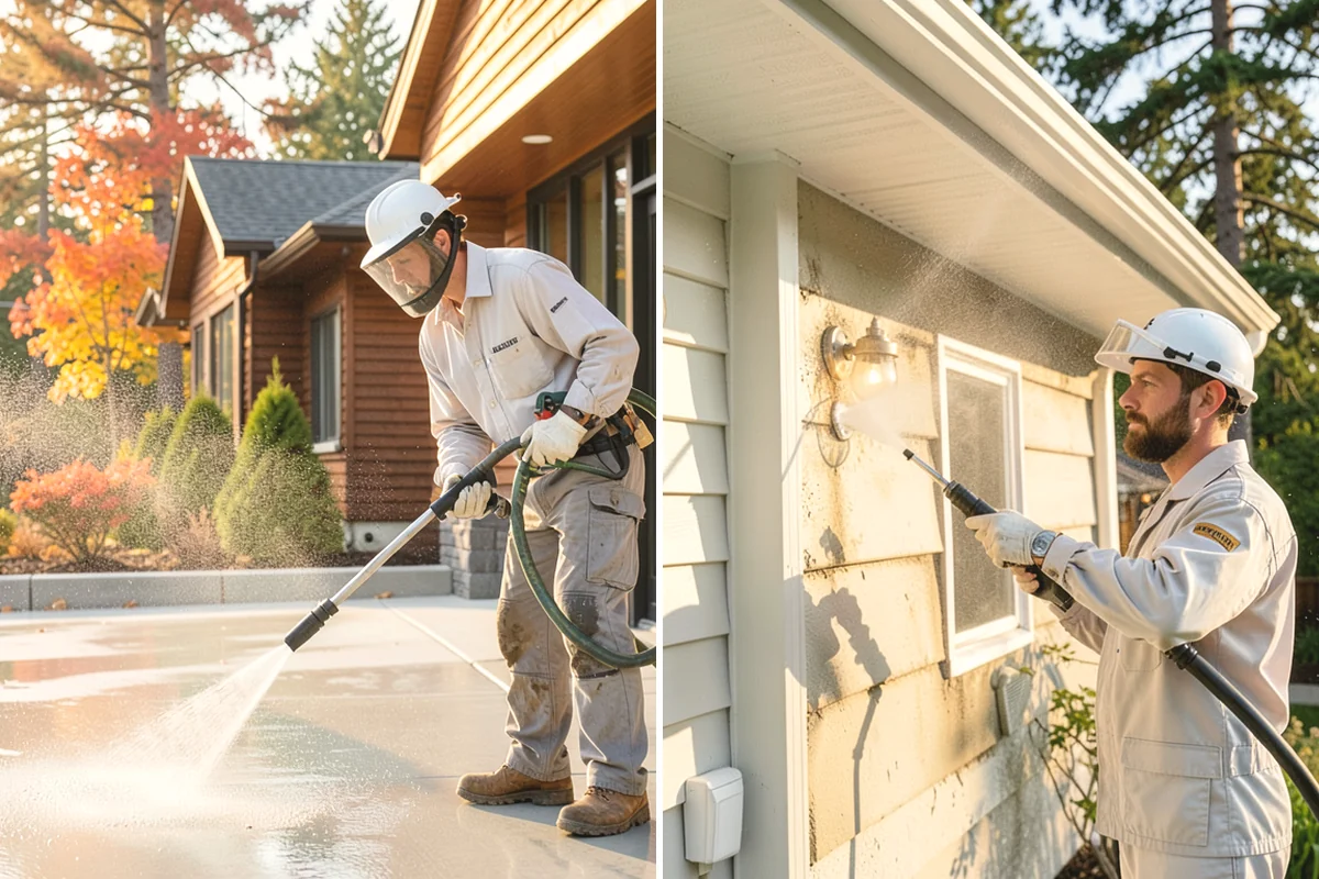 Pressure Washing Consultation in Anacortes, Skagit County, WA - Walk the property and inventory surfaces