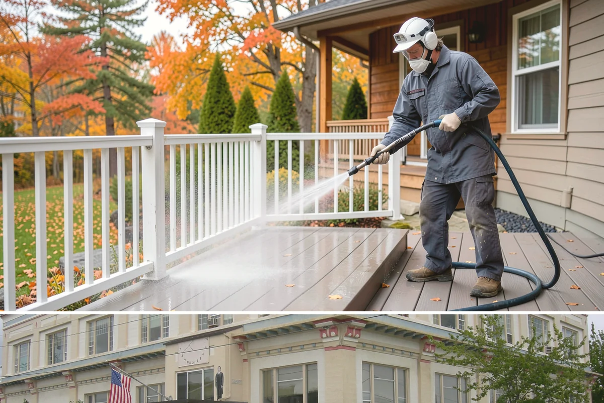 Pressure Washing Consultation in Anacortes, Skagit County, WA - A consultation is worthwhile any time of year, and scheduling in late winter helps plan a full cleaning before spring growth...
