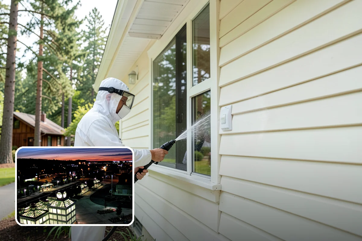 Pressure Washing Consultation in Auburn, King County, WA - Matches methods to each surface safely