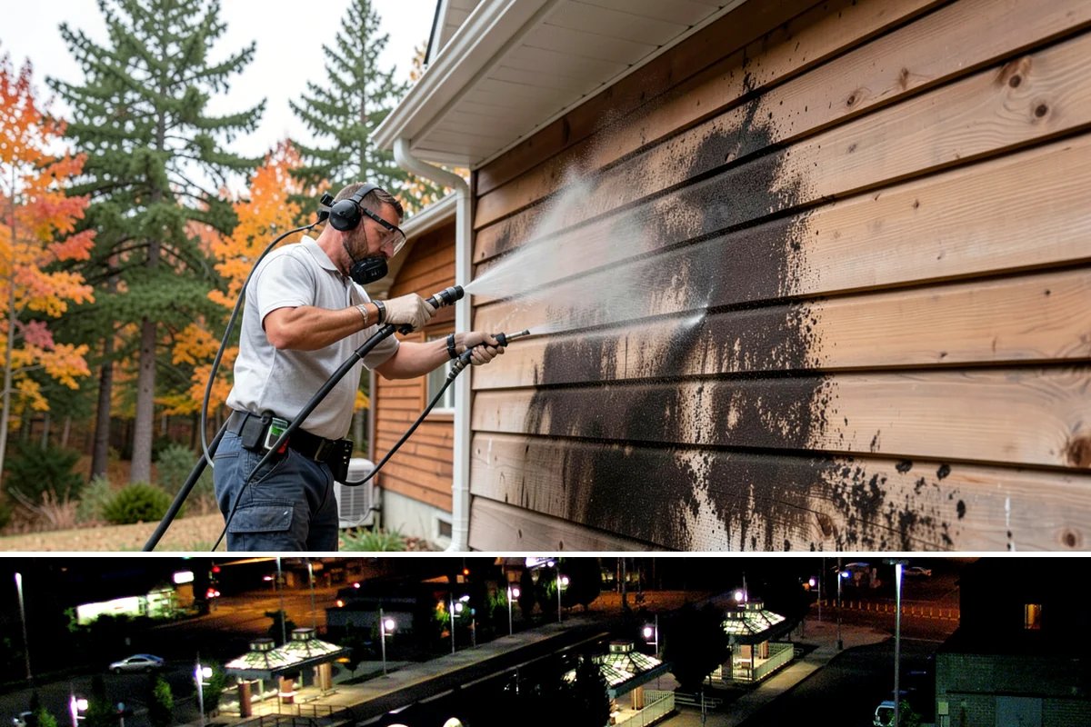 Pressure Washing Consultation in Auburn, King County, WA - A consultation is worthwhile any time of year, and scheduling in late winter helps plan a full cleaning before spring growth...