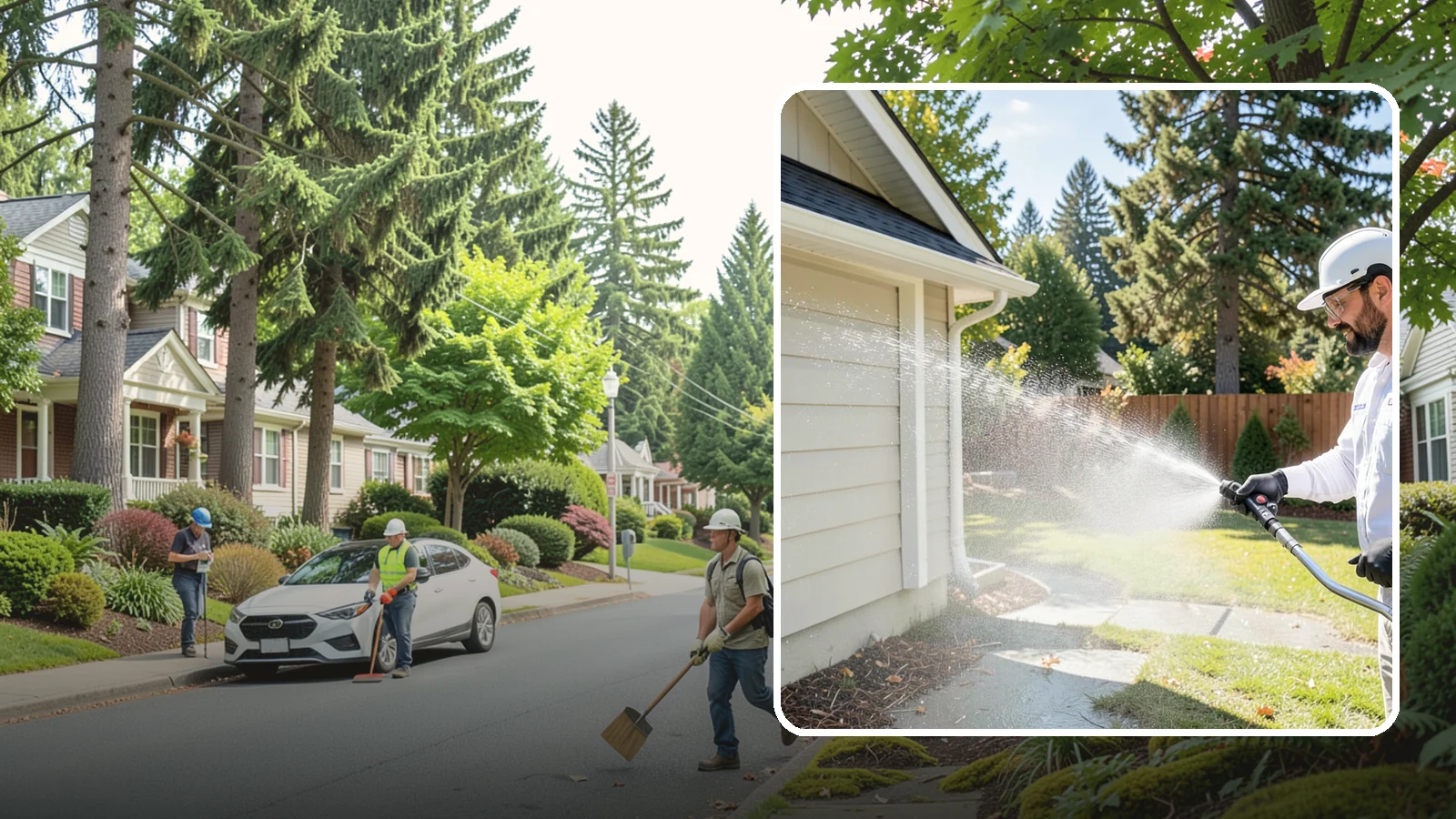 Pressure Washing Consultation in Beaux Arts Village, King County, WA - We offer on-site pressure washing consultations in Washington to assess your surfaces and build the right cleaning plan.