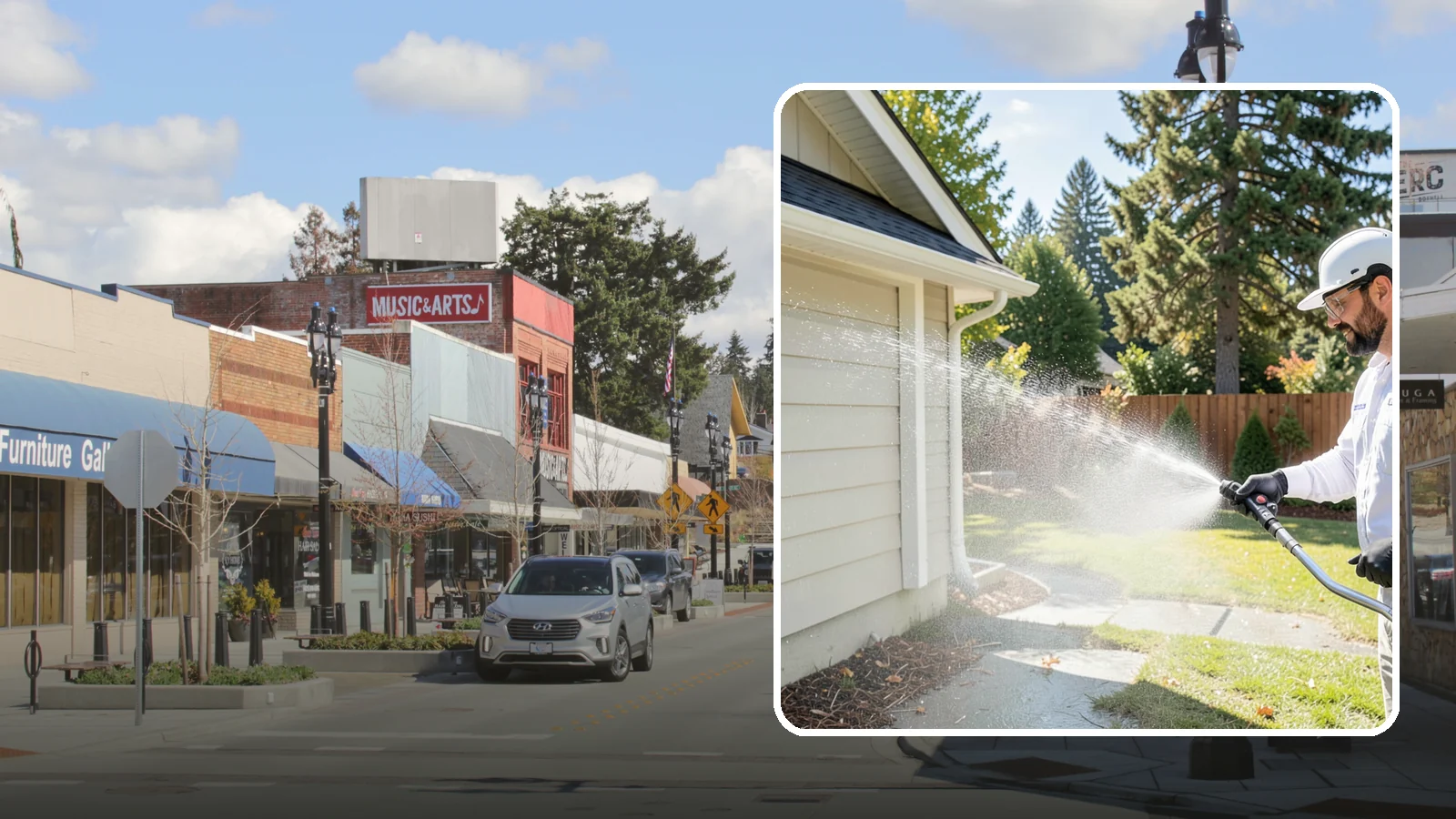 Pressure Washing Consultation in Bothell, King County, WA - We offer on-site pressure washing consultations in Washington to assess your surfaces and build the right cleaning plan.