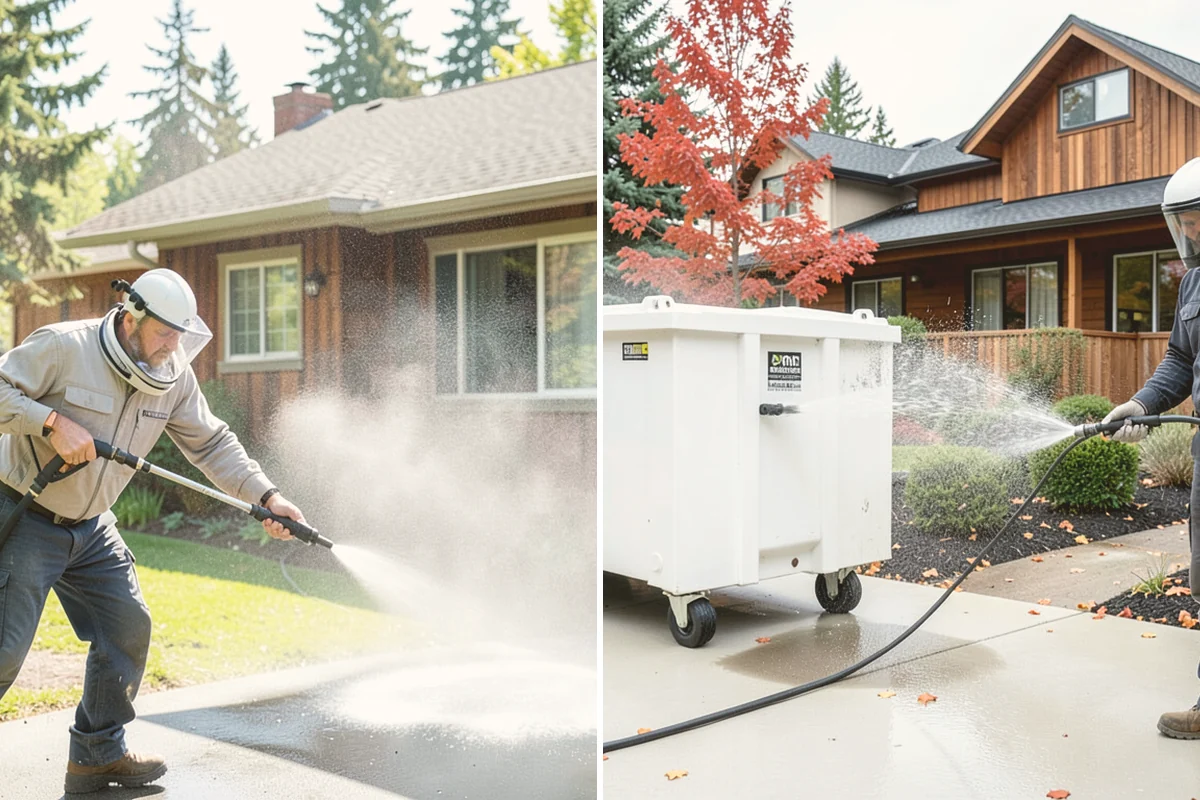 Pressure Washing Consultation in Brier, Snohomish County, WA - Walk the property and inventory surfaces