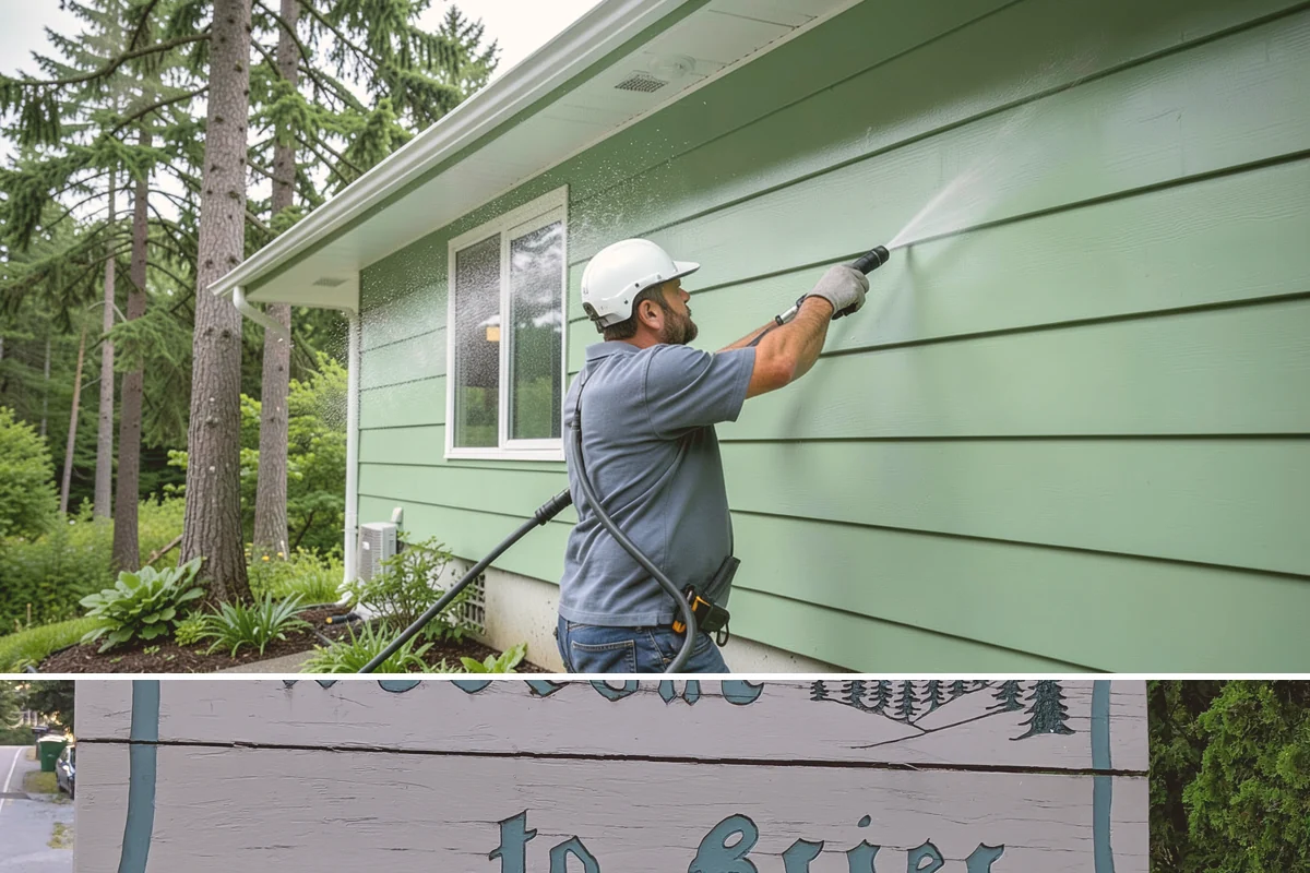 Pressure Washing Consultation in Brier, Snohomish County, WA - A consultation is worthwhile any time of year, and scheduling in late winter helps plan a full cleaning before spring growth...