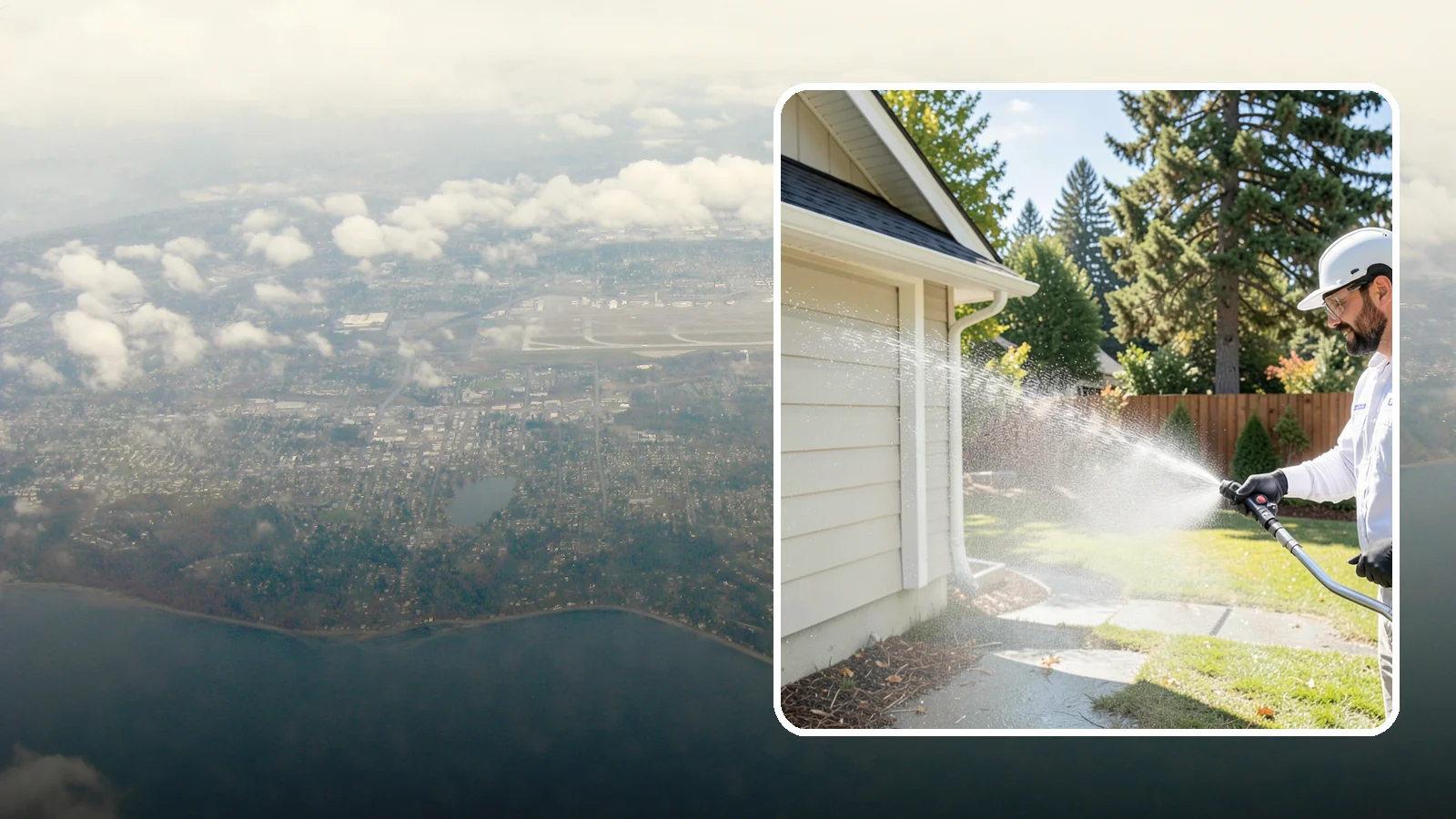Pressure Washing Consultation in Burien, King County, WA - We offer on-site pressure washing consultations in Washington to assess your surfaces and build the right cleaning plan.