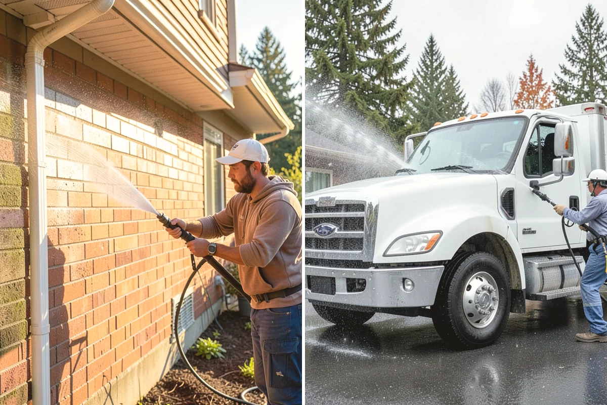 Pressure Washing Consultation in Burien, King County, WA - Walk the property and inventory surfaces