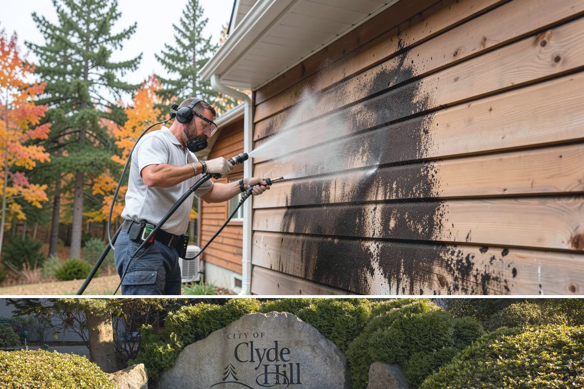 Pressure Washing Consultation in Clyde Hill, King County, WA - A consultation is worthwhile any time of year, and scheduling in late winter helps plan a full cleaning before spring growth...