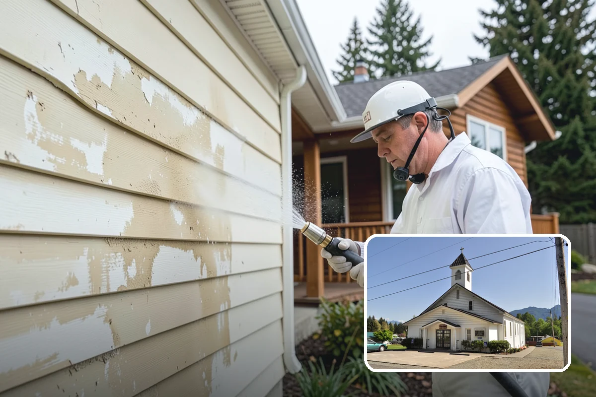 Pressure Washing Consultation in Concrete, Skagit County, WA - Matches methods to each surface safely
