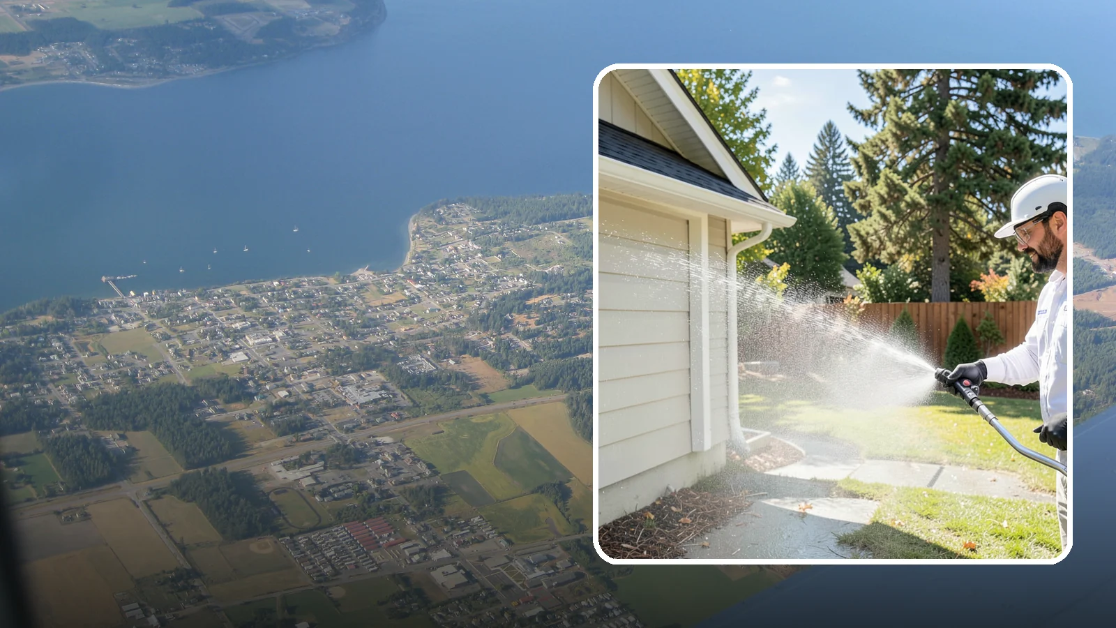 Pressure Washing Consultation in Coupeville, Island County, WA - We offer on-site pressure washing consultations in Washington to assess your surfaces and build the right cleaning plan.