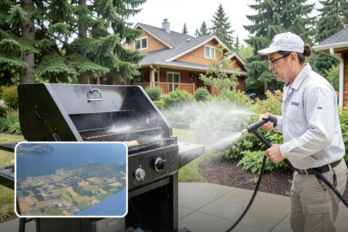 Pressure Washing Consultation in Coupeville, Island County, WA - Matches methods to each surface safely