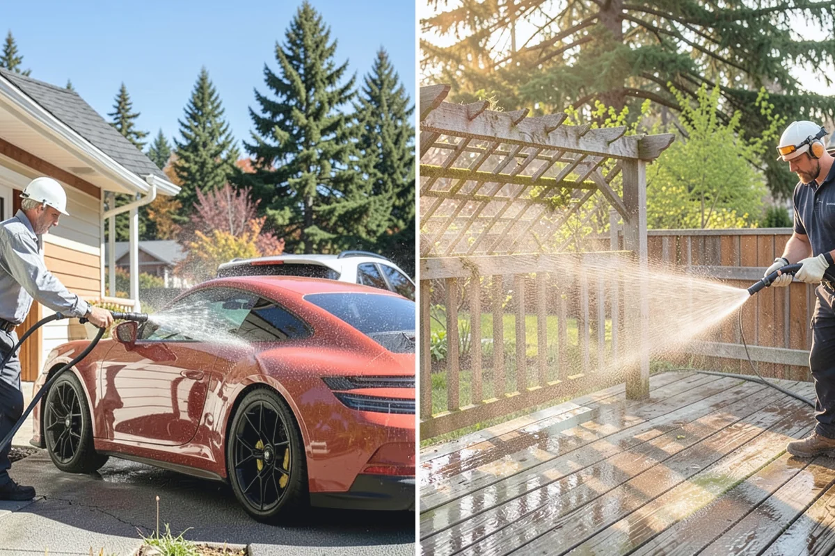 Pressure Washing Consultation in Coupeville, Island County, WA - Walk the property and inventory surfaces