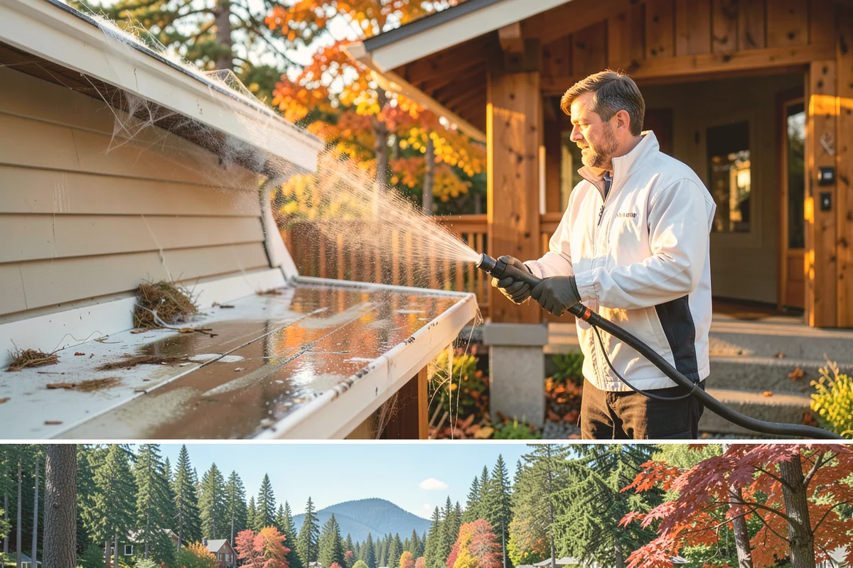 Pressure Washing Consultation in Covington, King County, WA - A consultation is worthwhile any time of year, and scheduling in late winter helps plan a full cleaning before spring growth...