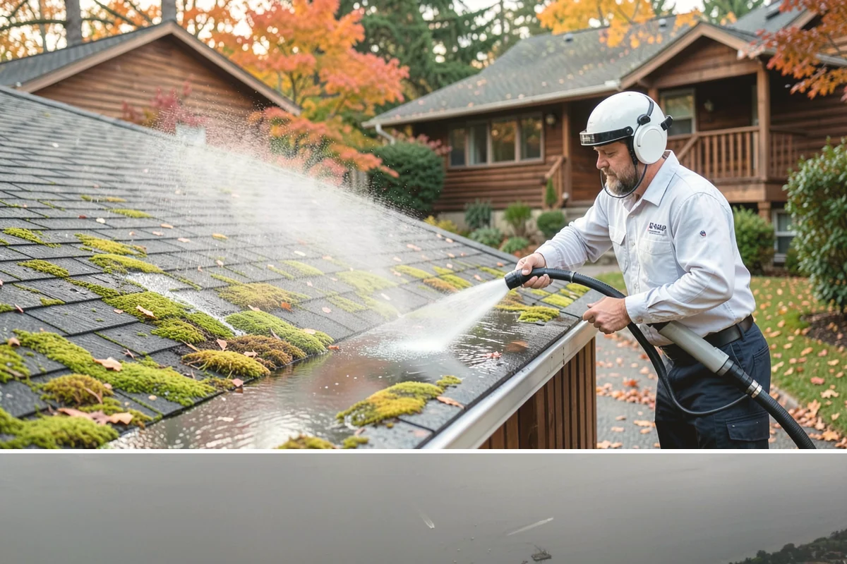 Pressure Washing Consultation in Des Moines, King County, WA - A consultation is worthwhile any time of year, and scheduling in late winter helps plan a full cleaning before spring growth...