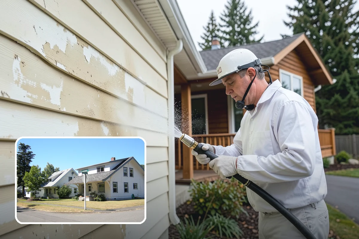 Pressure Washing Consultation in DuPont, Pierce County, WA - Matches methods to each surface safely