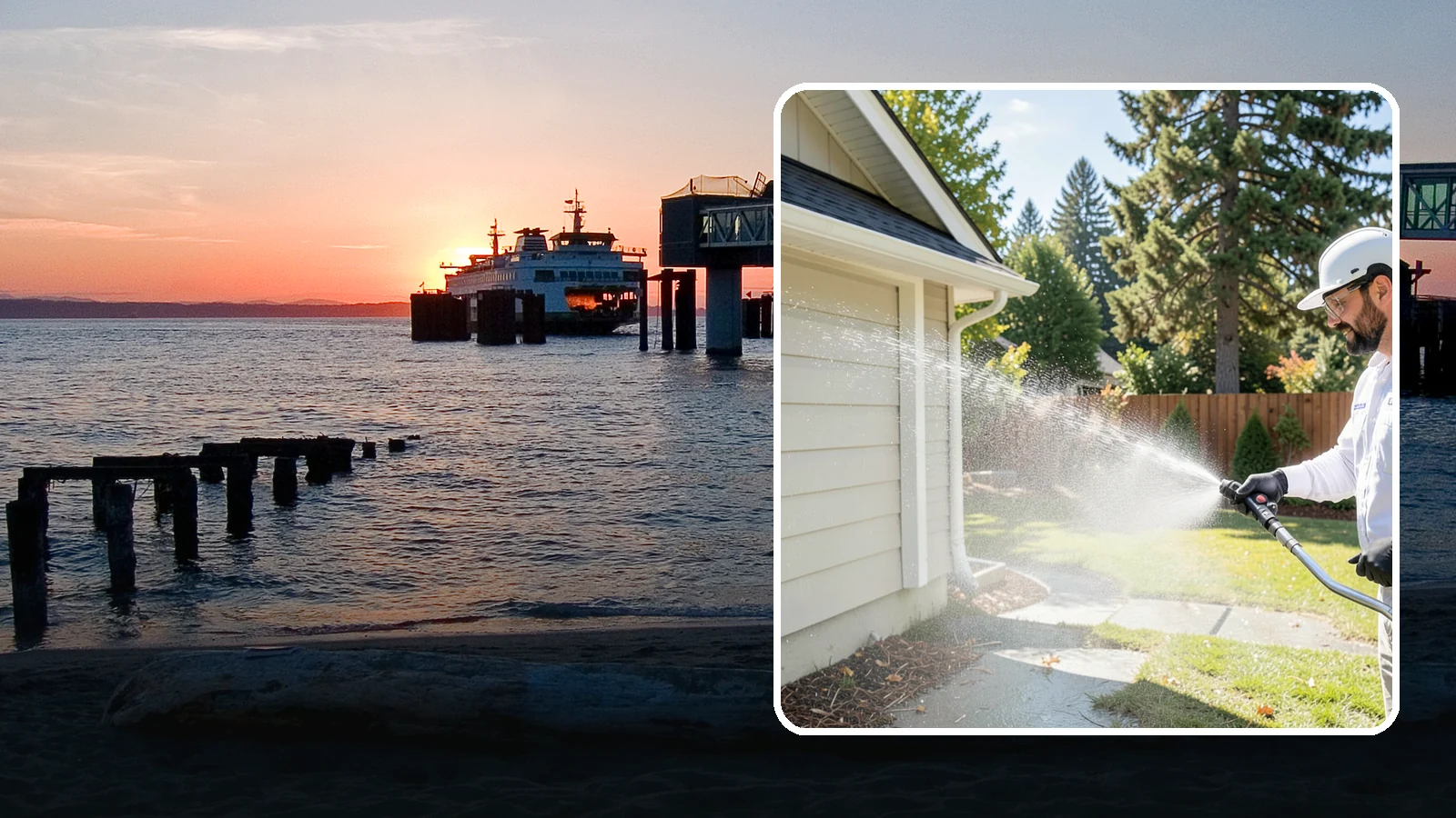 Pressure Washing Consultation in Edmonds, Snohomish County, WA - We offer on-site pressure washing consultations in Washington to assess your surfaces and build the right cleaning plan.
