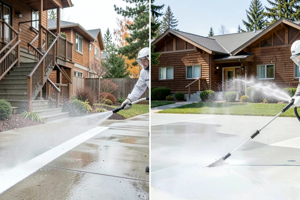 Pressure Washing Consultation in Federal Way, King County, WA - Walk the property and inventory surfaces