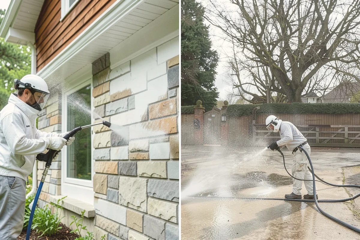 Pressure Washing Consultation in Fife, Pierce County, WA - Walk the property and inventory surfaces