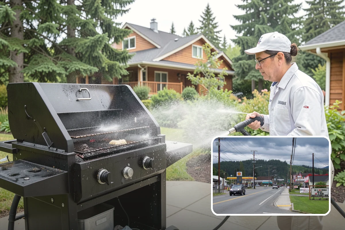 Pressure Washing Consultation in Granite Falls, Snohomish County, WA - Matches methods to each surface safely