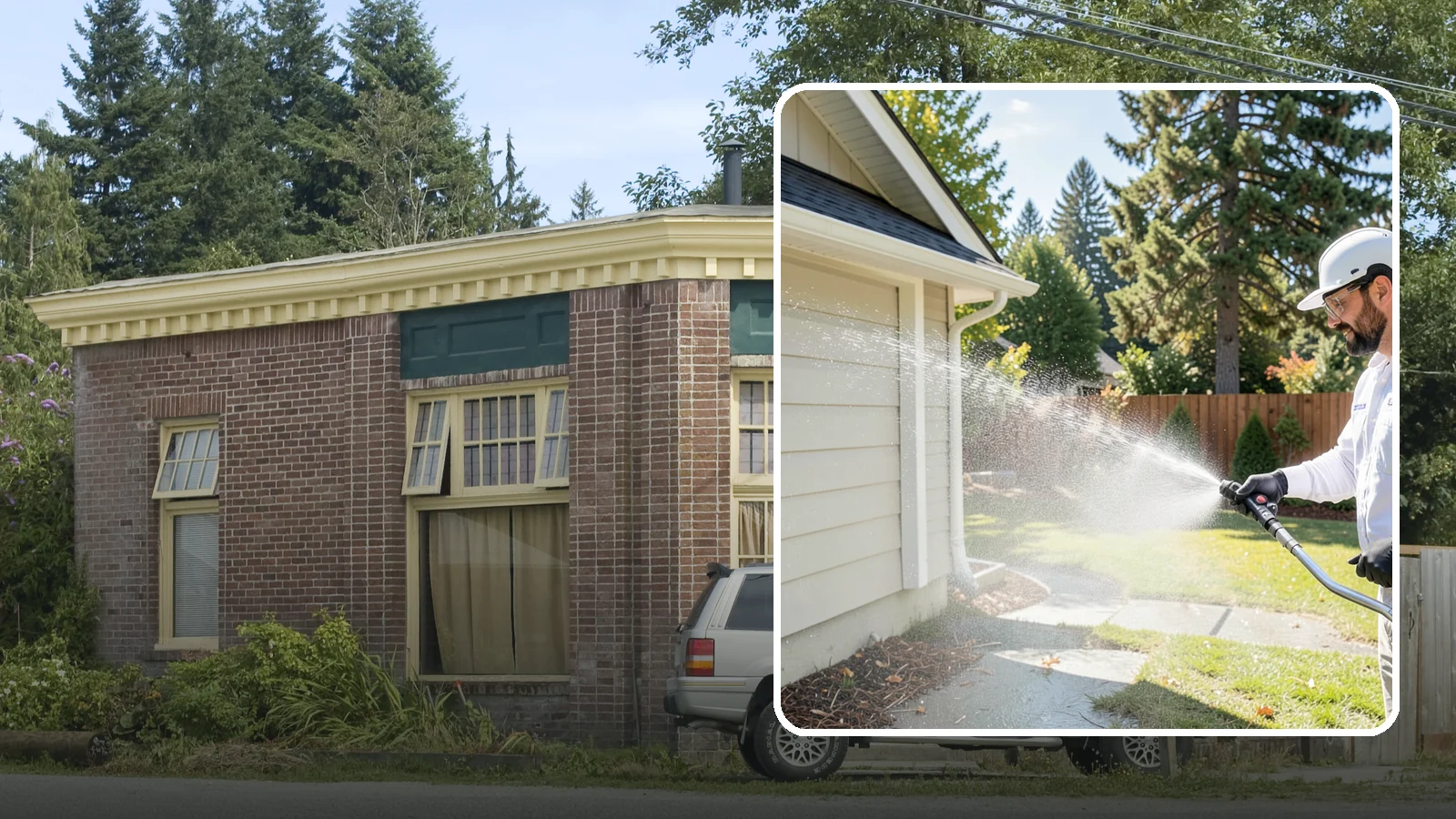 Pressure Washing Consultation in Hamilton, Skagit County, WA - We offer on-site pressure washing consultations in Washington to assess your surfaces and build the right cleaning plan.
