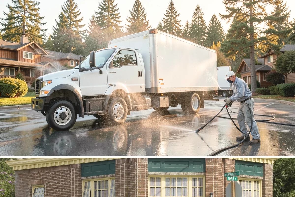 Pressure Washing Consultation in Hamilton, Skagit County, WA - A consultation is worthwhile any time of year, and scheduling in late winter helps plan a full cleaning before spring growth...