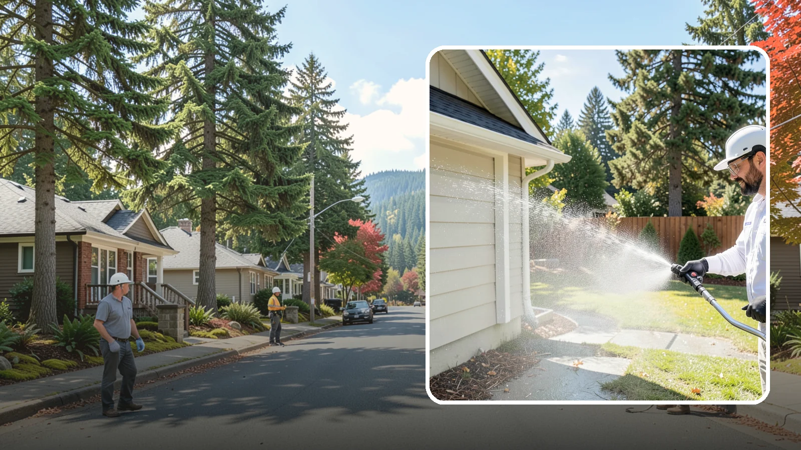 Pressure Washing Consultation in Hunts Point, King County, WA - We offer on-site pressure washing consultations in Washington to assess your surfaces and build the right cleaning plan.