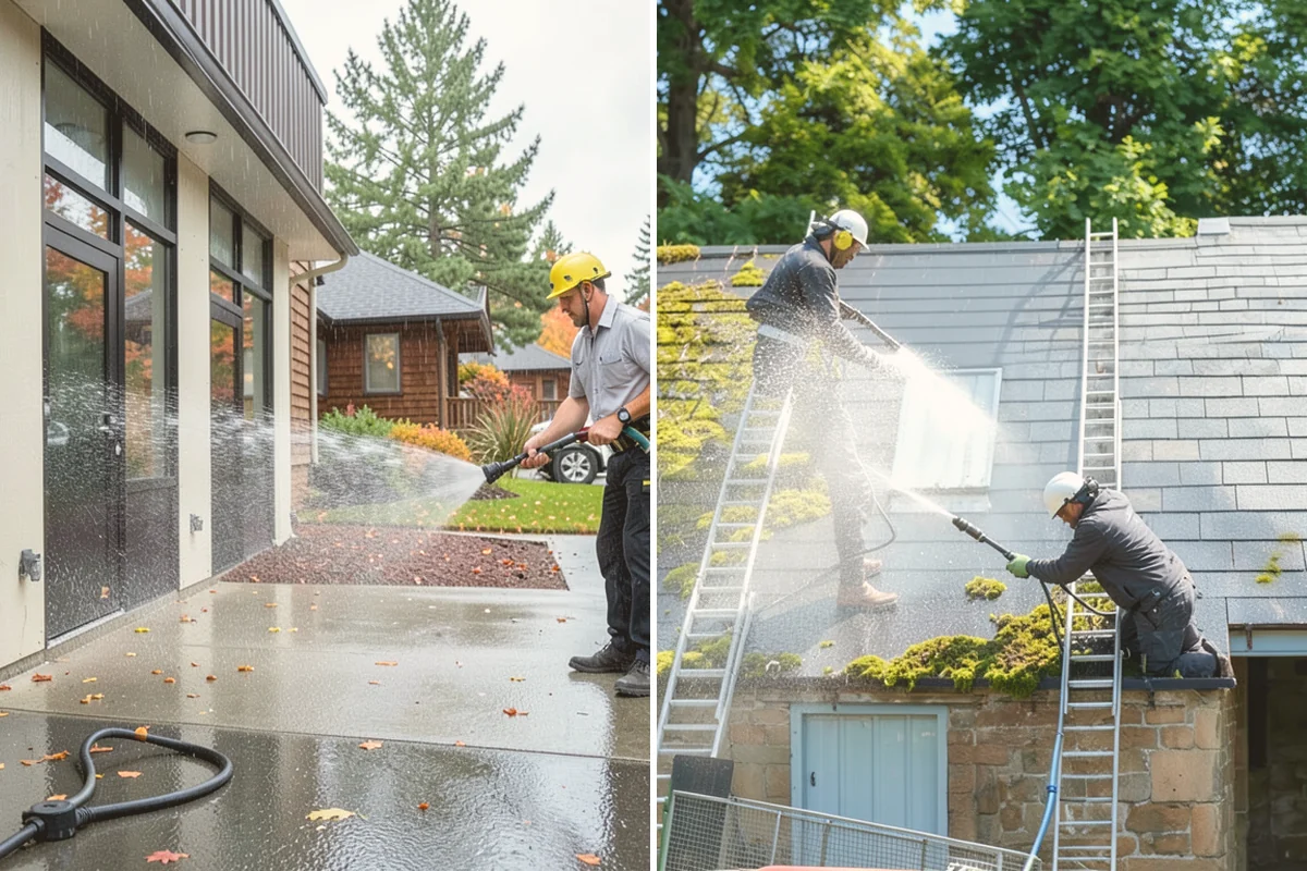Pressure Washing Consultation in Index, Snohomish County, WA - Walk the property and inventory surfaces