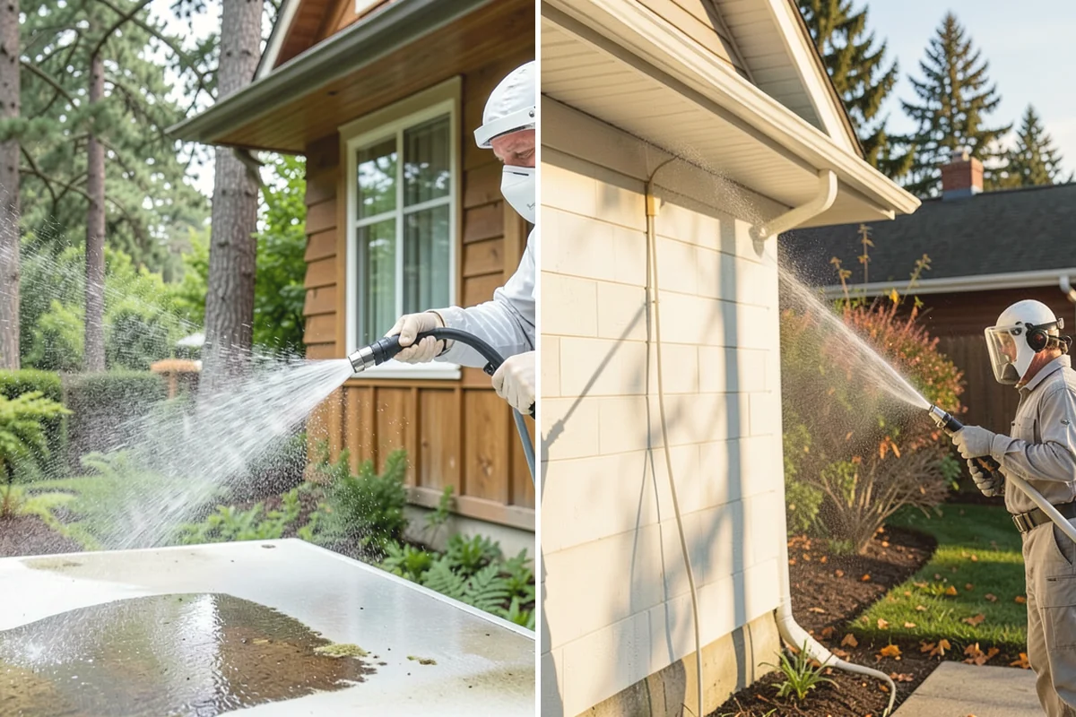 Pressure Washing Consultation in Issaquah, King County, WA - Walk the property and inventory surfaces