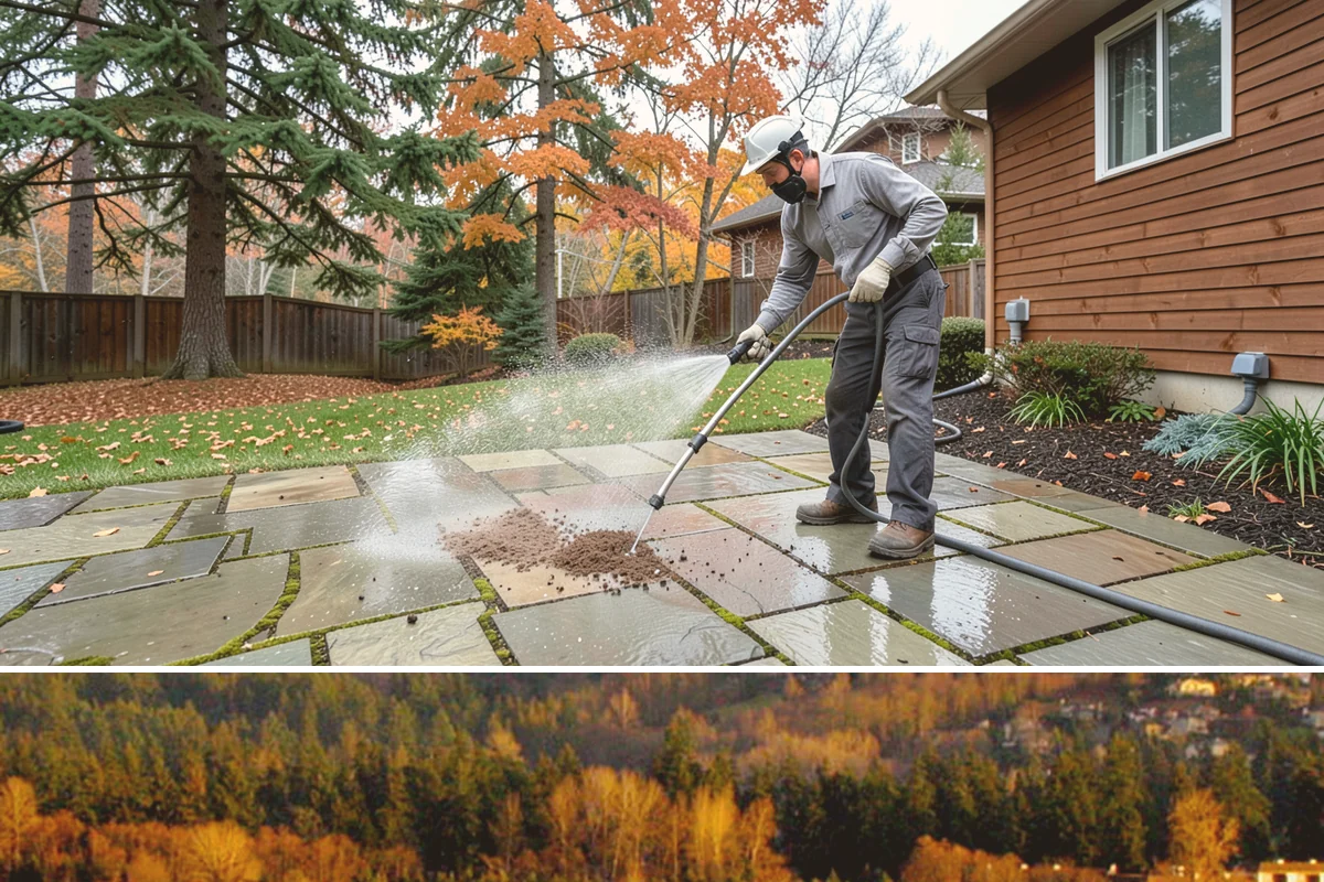 Pressure Washing Consultation in Kenmore, King County, WA - A consultation is worthwhile any time of year, and scheduling in late winter helps plan a full cleaning before spring growth...