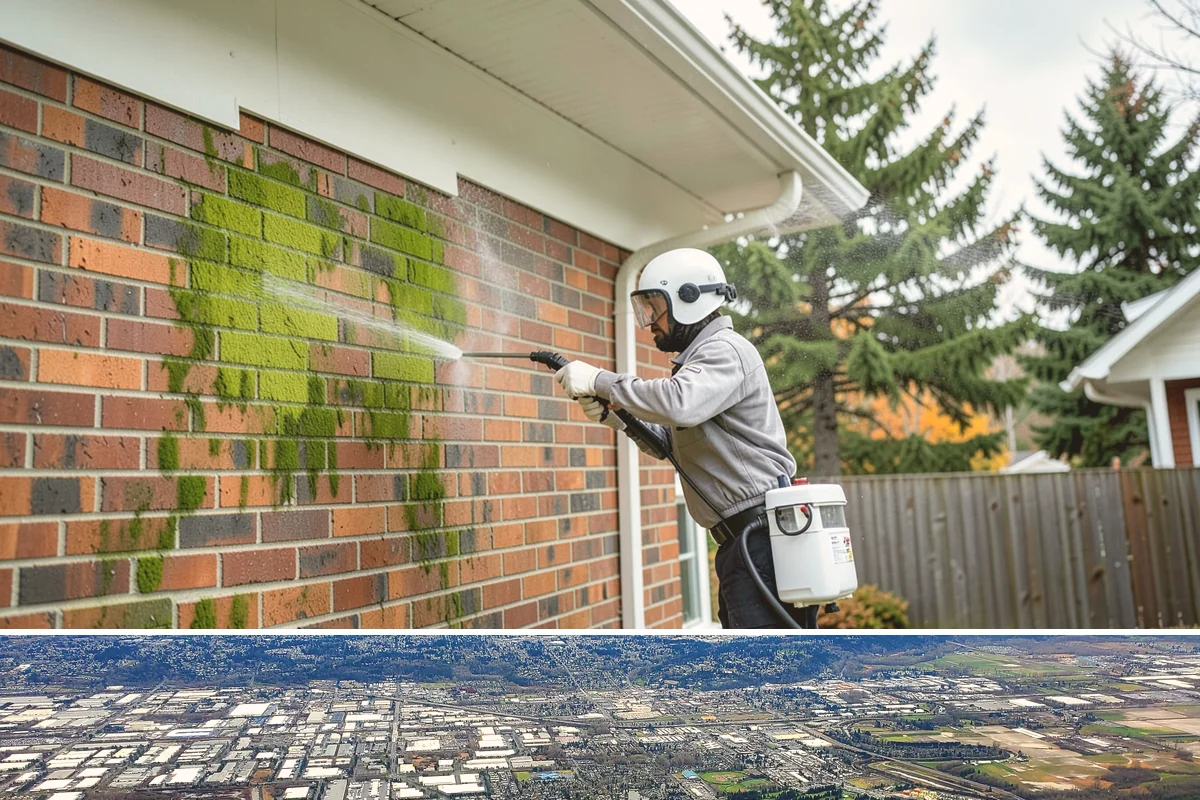 Pressure Washing Consultation in Kent, King County, WA - A consultation is worthwhile any time of year, and scheduling in late winter helps plan a full cleaning before spring growth...