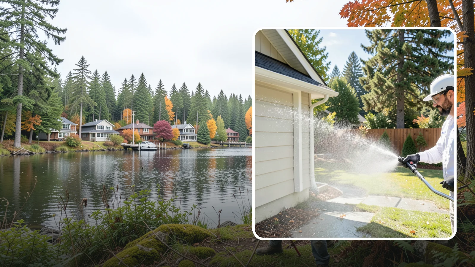 Pressure Washing Consultation in La Conner, Skagit County, WA - We offer on-site pressure washing consultations in Washington to assess your surfaces and build the right cleaning plan.