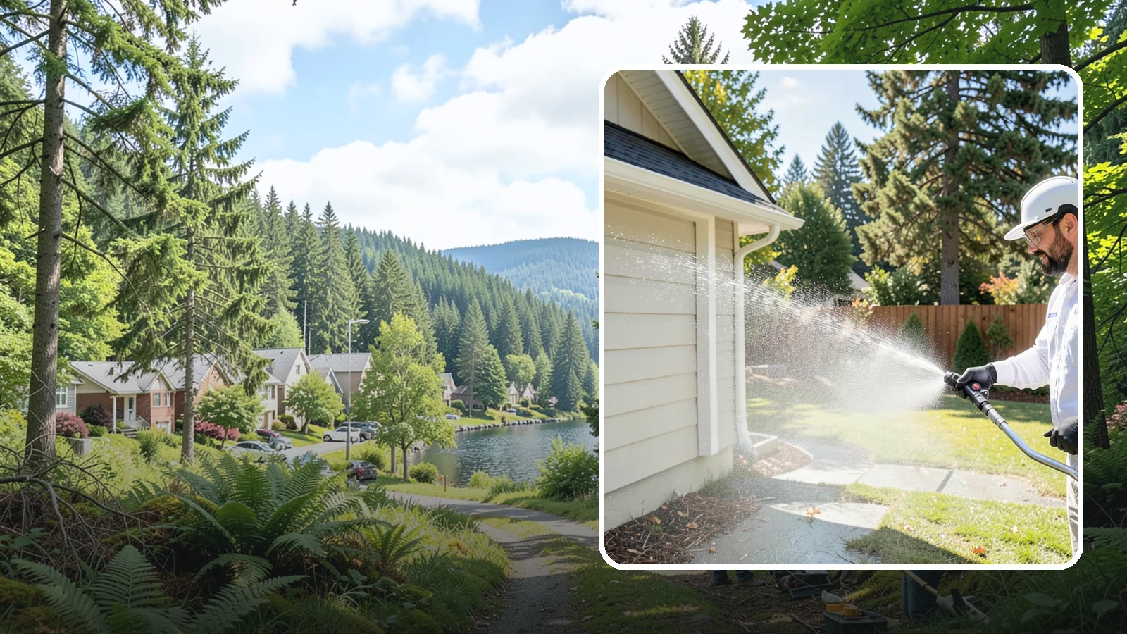 Pressure Washing Consultation in Lake Forest Park, King County, WA - We offer on-site pressure washing consultations in Washington to assess your surfaces and build the right cleaning plan.