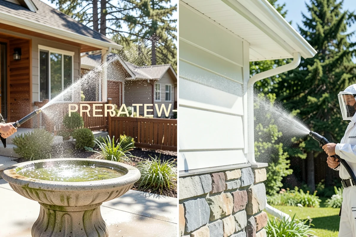 Pressure Washing Consultation in Lake Forest Park, King County, WA - Walk the property and inventory surfaces