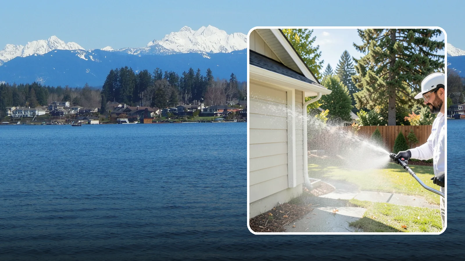 Pressure Washing Consultation in Lake Stevens, Snohomish County, WA - We offer on-site pressure washing consultations in Washington to assess your surfaces and build the right cleaning plan.