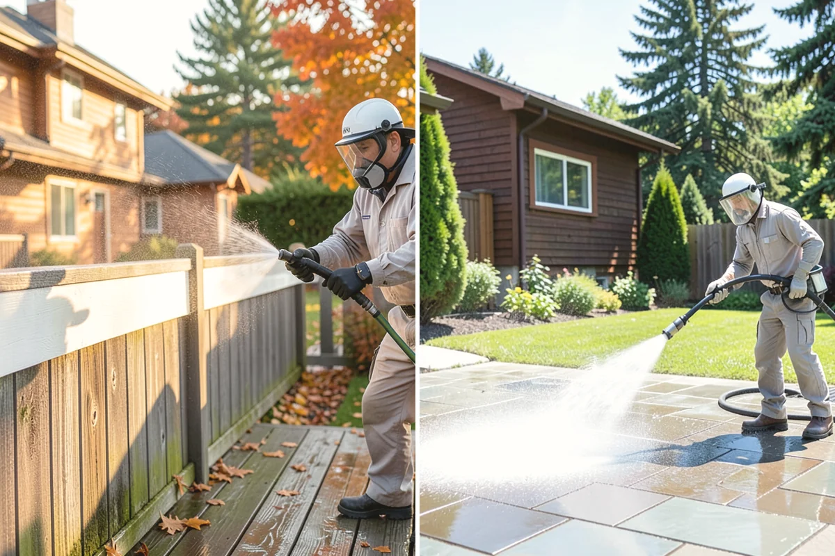 Pressure Washing Consultation in Lake Stevens, Snohomish County, WA - Walk the property and inventory surfaces