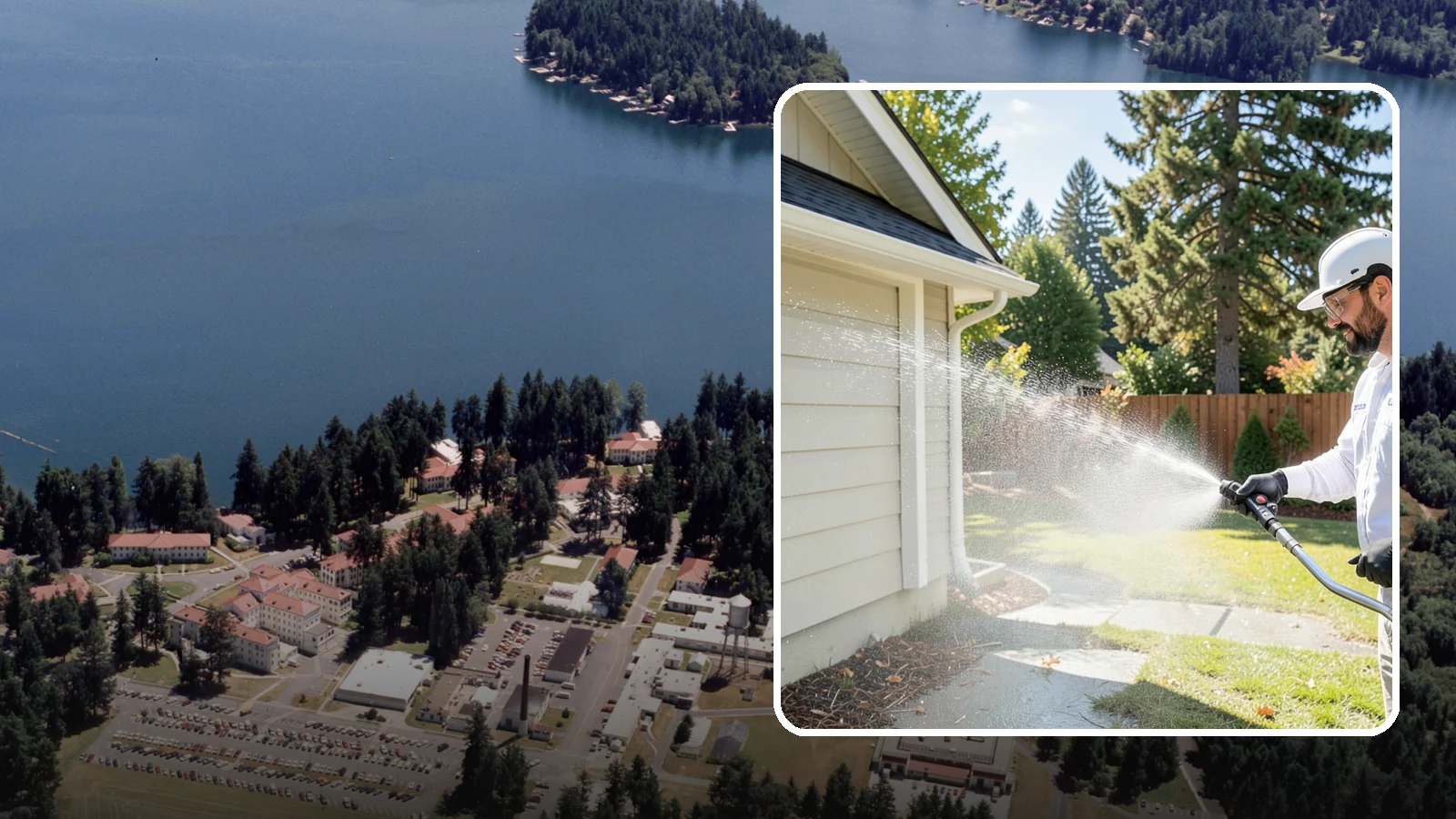 Pressure Washing Consultation in Lakewood, Pierce County, WA - We offer on-site pressure washing consultations in Washington to assess your surfaces and build the right cleaning plan.