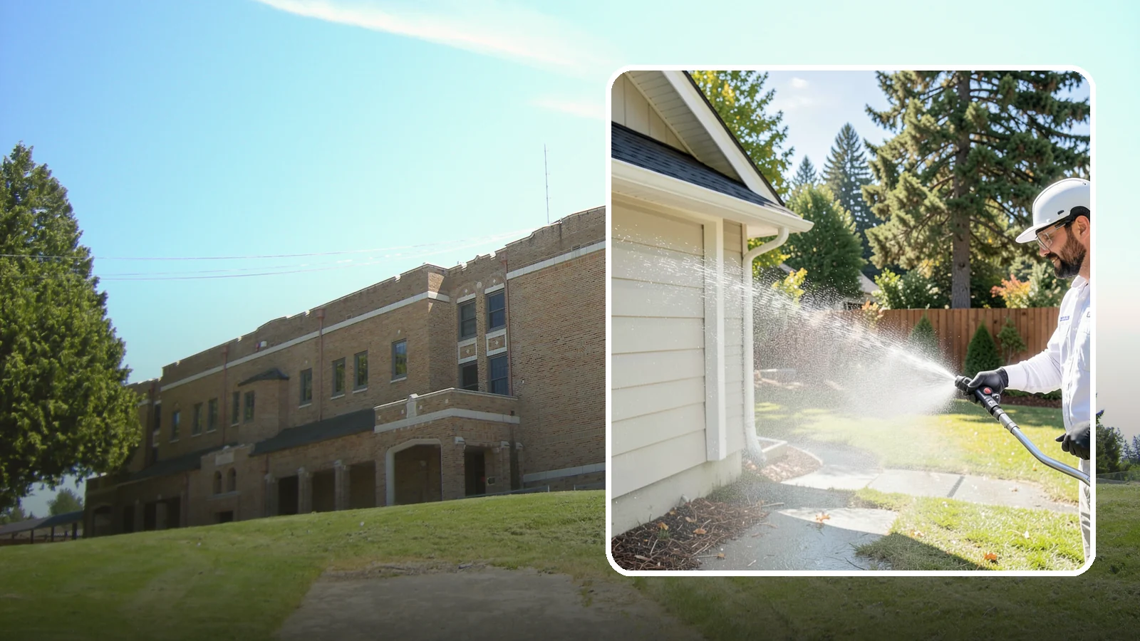 Pressure Washing Consultation in Maple Valley, King County, WA - We offer on-site pressure washing consultations in Washington to assess your surfaces and build the right cleaning plan.