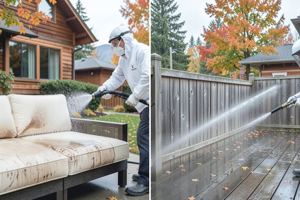 Pressure Washing Consultation in Marysville, Snohomish County, WA - Walk the property and inventory surfaces