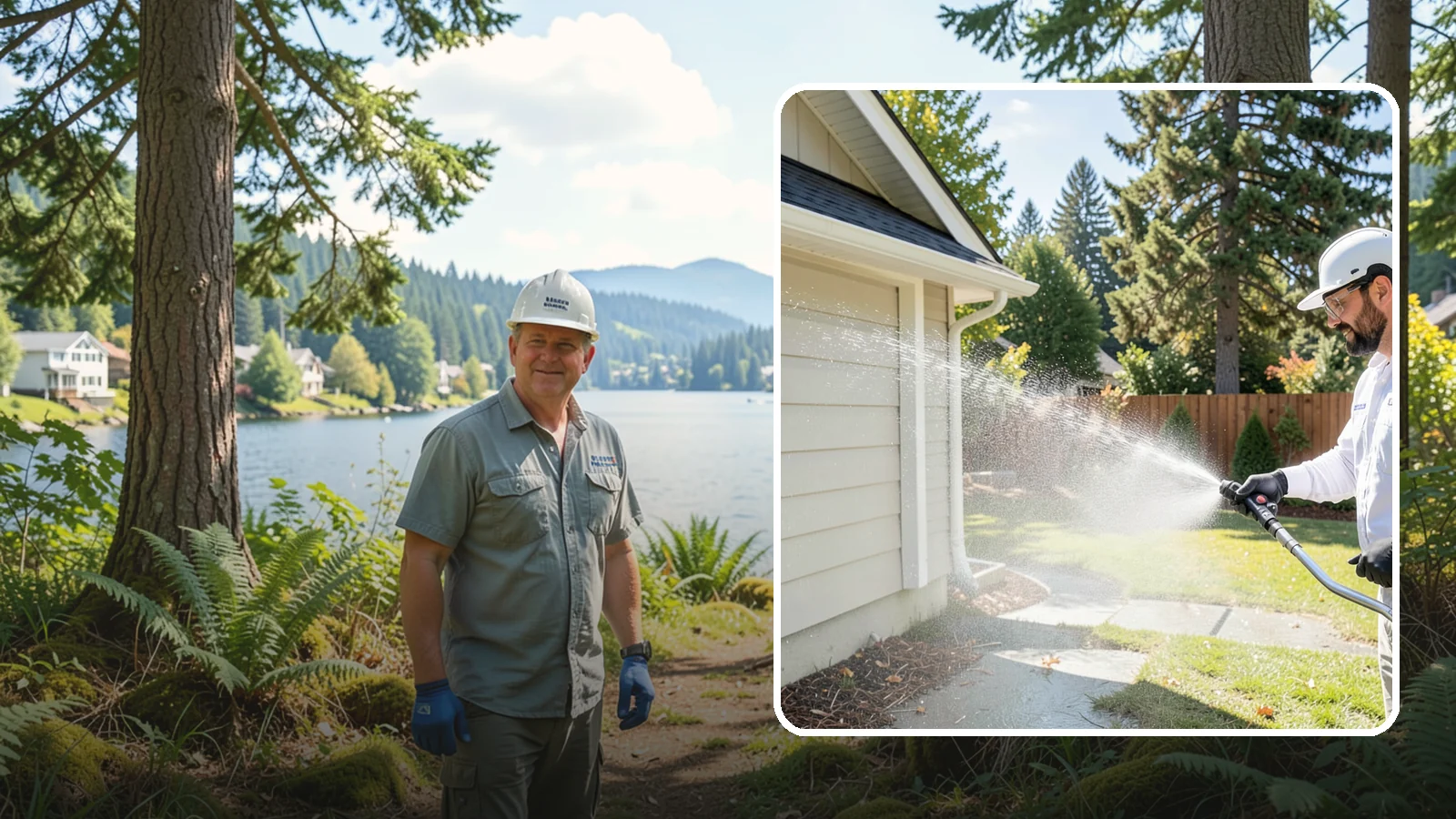 Pressure Washing Consultation in Milton, King County, WA - We offer on-site pressure washing consultations in Washington to assess your surfaces and build the right cleaning plan.
