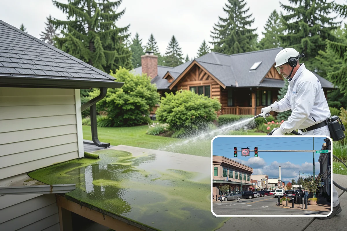 Pressure Washing Consultation in Monroe, Snohomish County, WA - Matches methods to each surface safely