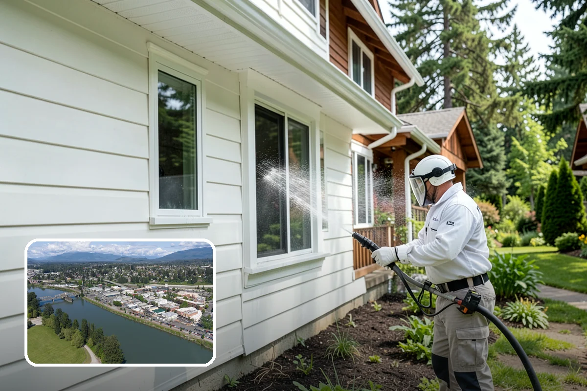 Pressure Washing Consultation in Mount Vernon, Skagit County, WA - Matches methods to each surface safely