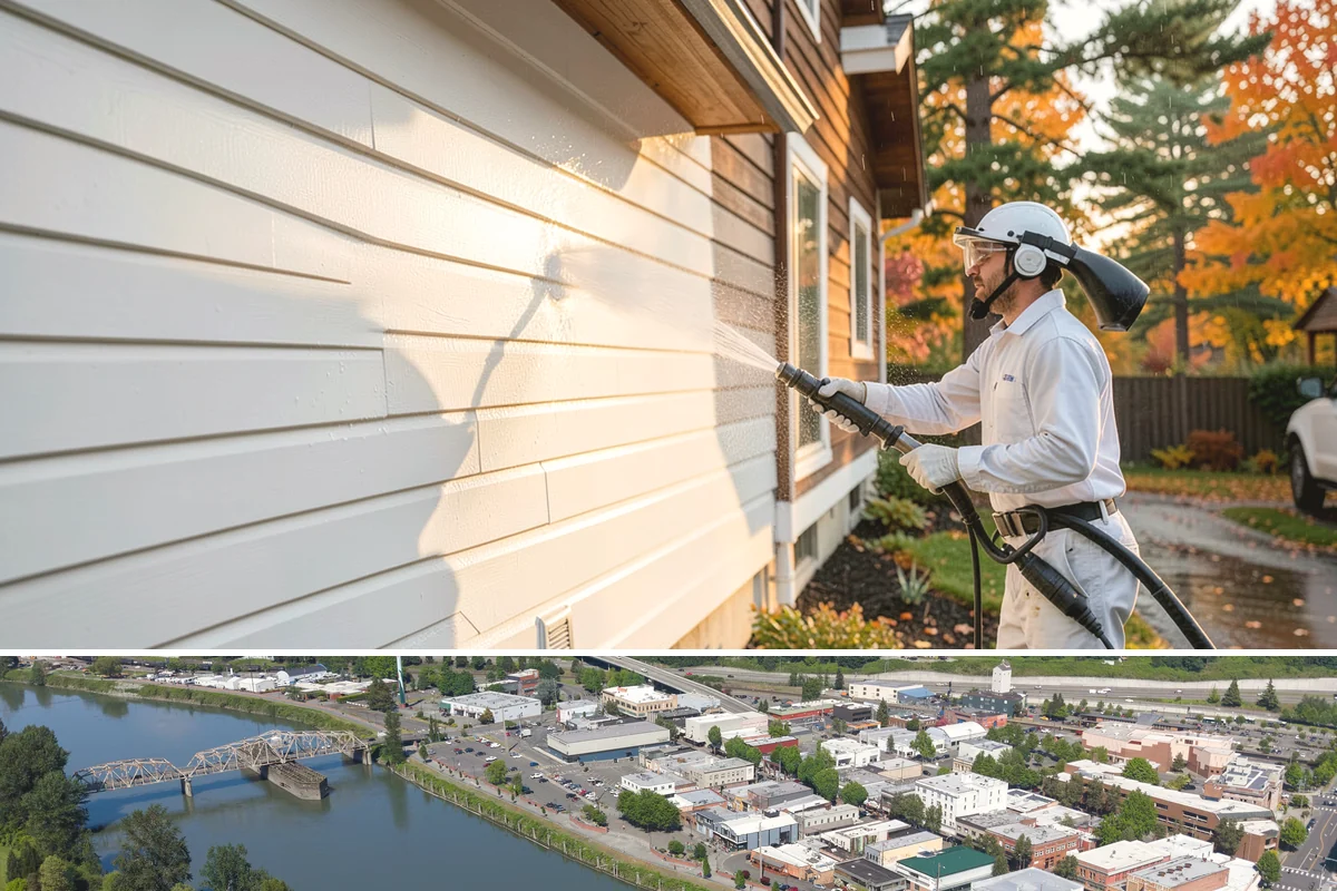 Pressure Washing Consultation in Mount Vernon, Skagit County, WA - A consultation is worthwhile any time of year, and scheduling in late winter helps plan a full cleaning before spring growth...