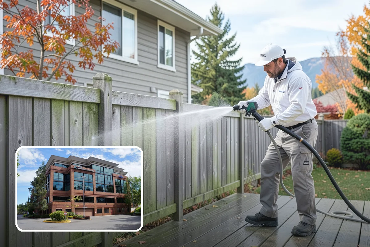 Pressure Washing Consultation in Mountlake Terrace, Snohomish County, WA - Matches methods to each surface safely