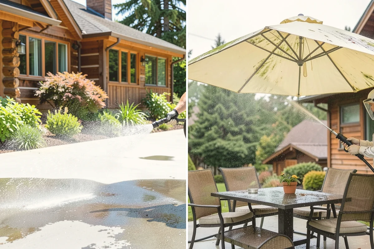 Pressure Washing Consultation in Newcastle, King County, WA - Walk the property and inventory surfaces