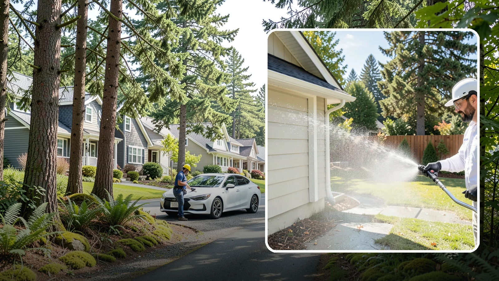 Pressure Washing Consultation in Normandy Park, King County, WA - We offer on-site pressure washing consultations in Washington to assess your surfaces and build the right cleaning plan.
