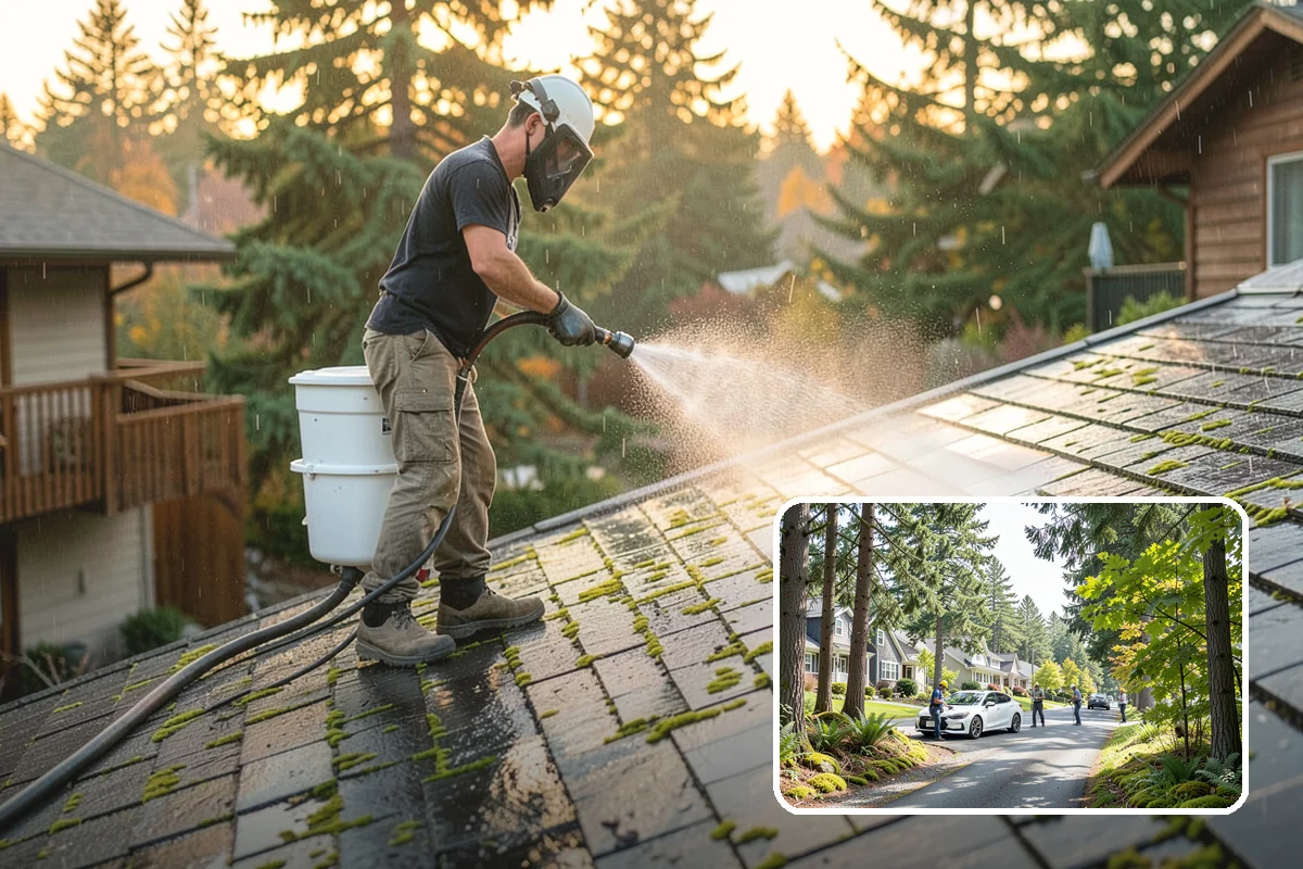Pressure Washing Consultation in Normandy Park, King County, WA - Matches methods to each surface safely