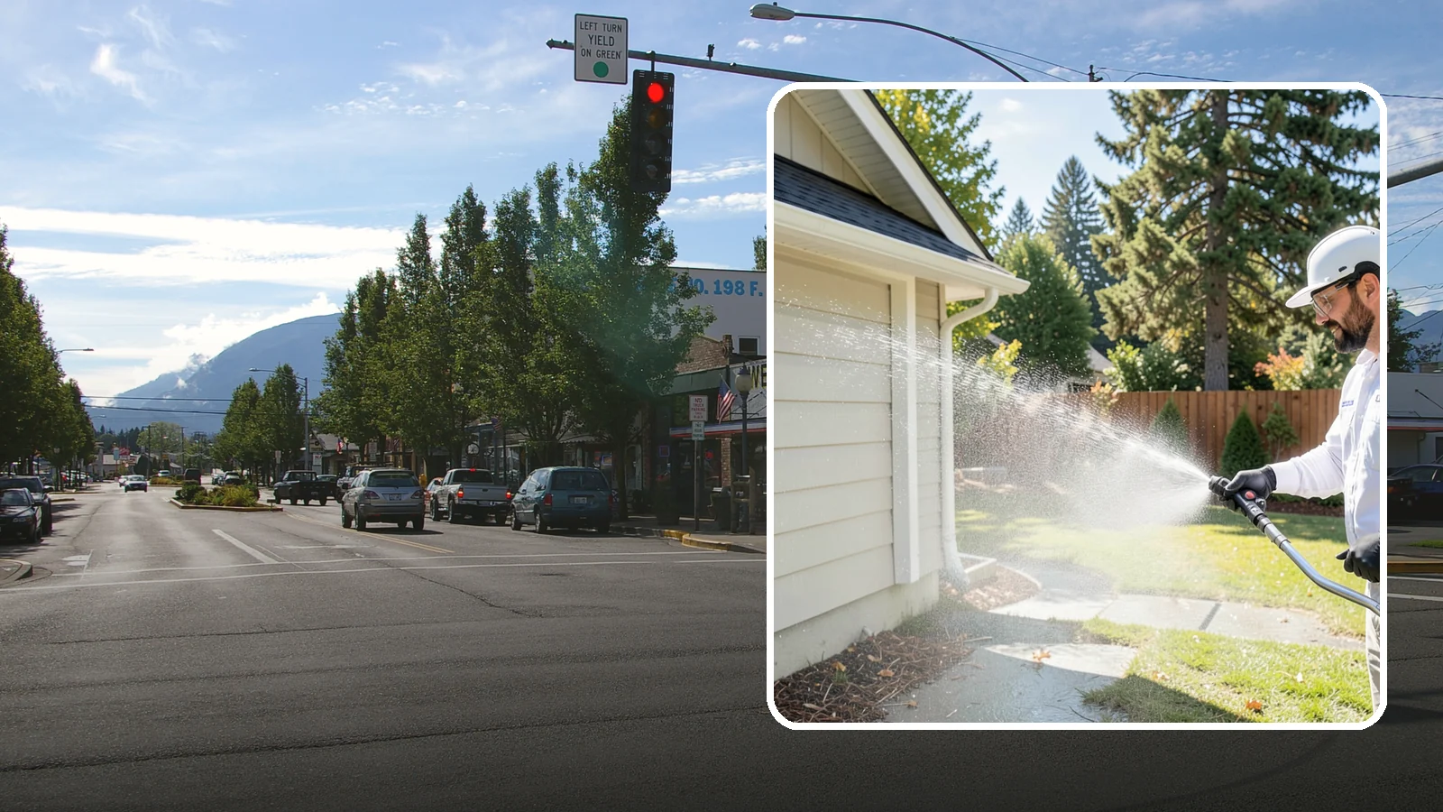 Pressure Washing Consultation in North Bend, King County, WA - We offer on-site pressure washing consultations in Washington to assess your surfaces and build the right cleaning plan.