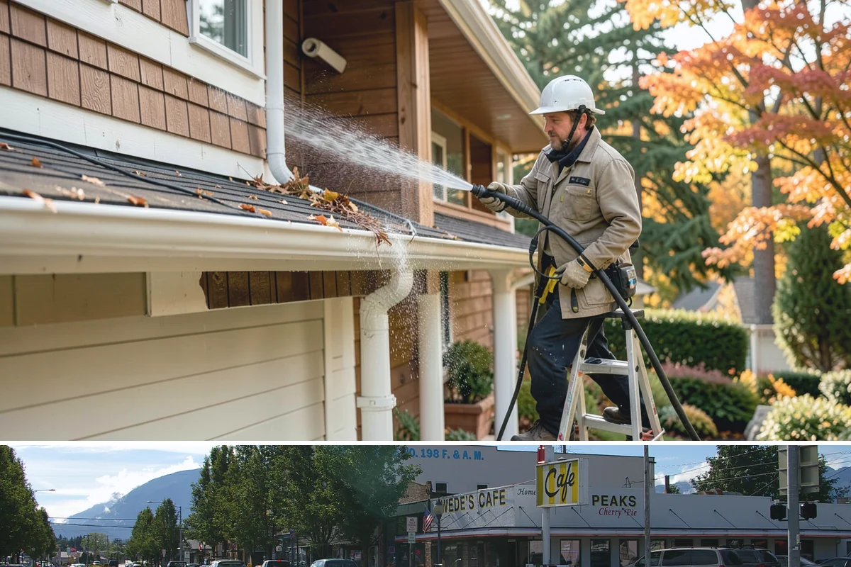 Pressure Washing Consultation in North Bend, King County, WA - A consultation is worthwhile any time of year, and scheduling in late winter helps plan a full cleaning before spring growth...