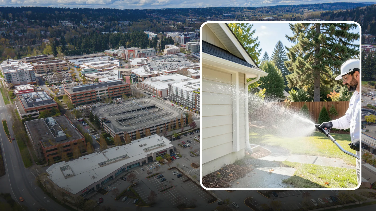 Pressure Washing Consultation in Redmond, King County, WA - We offer on-site pressure washing consultations in Washington to assess your surfaces and build the right cleaning plan.